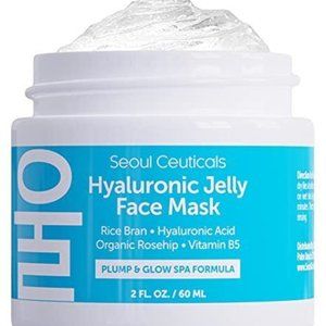 Korean Skin Care Hyaluronic Acid Jelly Mask – Face Mask Skincare K Bea... NIB BO